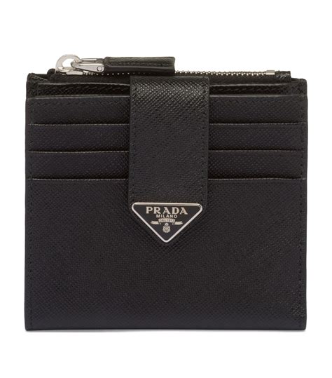 prada folding card case|Prada card case sale.